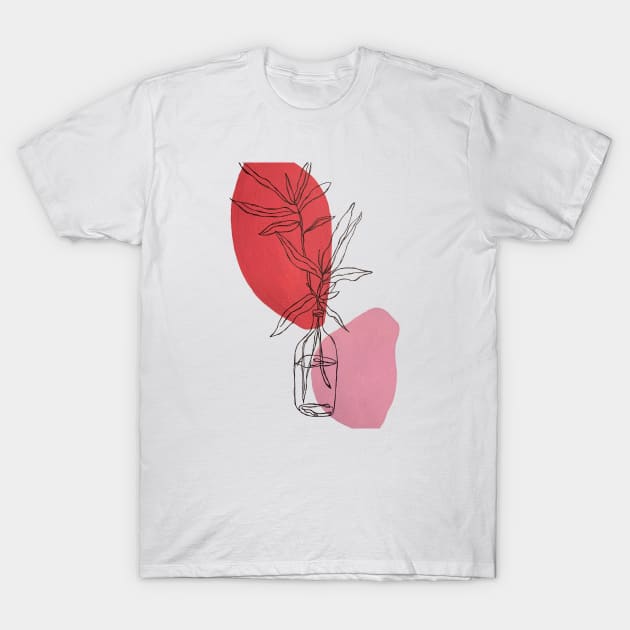 Vase T-Shirt by Snow Art Co.